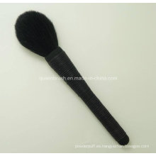 Nueva venta caliente del estilo para el cepillo cosmético del cepillo del doble 11 de la manija Kabuki cepillo